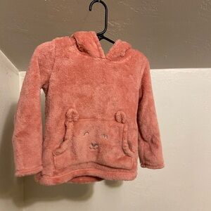 Carter's 2T Cozy Coral Fleece Hoodie